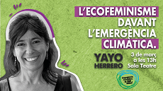 Cartell conferència Yayo Herrero 2020